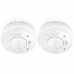 Alecto Savuilmaisin 10 vuoden paristo- ja anturiajalla 2-pack Valkoinen