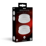 Alecto Savuilmaisin 10 vuoden paristo- ja anturiajalla 2-pack Valkoinen