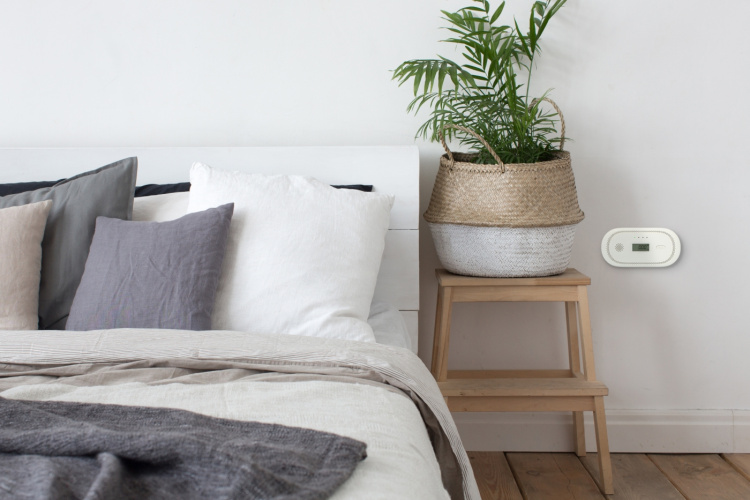 Alecto Savunilmaisimen ja hiilimonoksidihälyttimen sarja Valkoinen