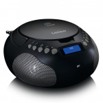 Lenco Boombox, jossa on DAB+/ FM-radio ja Bluetooth® Musta Lenco Boombox, jossa on DAB+/ FM-radio ja Bluetooth® Musta