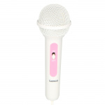 Lenco Kannettava FM-radio CD/MP3/USB-mikrofoni ja valoefektit Vaaleanpunainen Lenco Kannettava FM-radio CD/MP3/USB-mikrofoni ja valoefektit Vaaleanpunainen