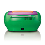 Lenco Kannettava DAB+/FM-radio Bluetooth®:llä, CD-soittimella ja suurella LCD-värinäytöllä Iloiset värit lapsille Lenco Kannettava DAB+/FM-radio Bluetooth®:llä, CD-soittimella ja suurella LCD-värinäytöllä Iloiset värit lapsille