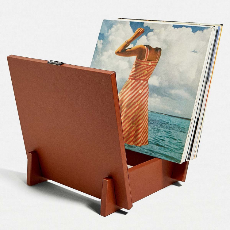 Lenco Järjestäjä jopa 40 tietueelle Brown Lenco Järjestäjä jopa 40 tietueelle Brown