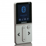Lenco MP4-soitin bluetooth® 8 GB:lla Silver Lenco MP4-soitin bluetooth® 8 GB:lla Silver