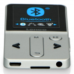 Lenco MP4-soitin bluetooth® 8 GB:lla Silver Lenco MP4-soitin bluetooth® 8 GB:lla Silver