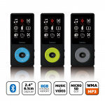 Lenco MP3/MP4-soitin Bluetooth®:llä ja 8 GB:n sisäisellä muistilla Sininen Lenco MP3/MP4-soitin Bluetooth®:llä ja 8 GB:n sisäisellä muistilla Sininen