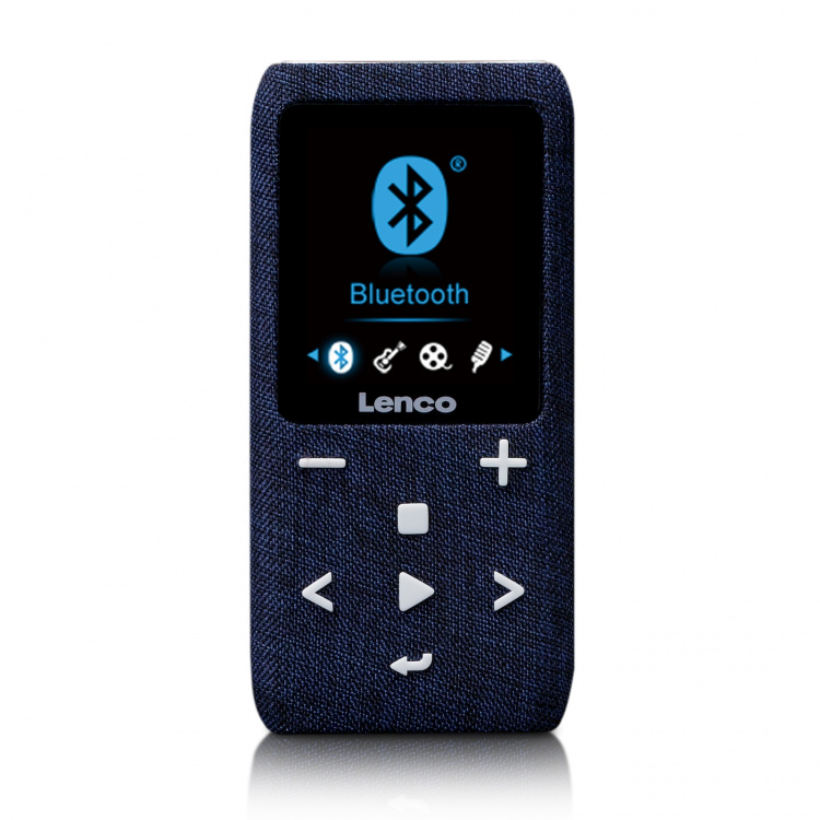 Lenco MP3/MP4-soitin Bluetooth® 8 GB Micro SD-kortti Sininen Lenco MP3/MP4-soitin Bluetooth® 8 GB Micro SD-kortti Sininen