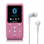 Lenco MP3/MP4-soitin Bluetooth® 8 GB Micro SD-kortti Vaaleanpunainen Lenco MP3/MP4-soitin Bluetooth® 8 GB Micro SD-kortti Vaaleanpunainen