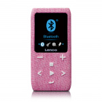 Lenco MP3/MP4-soitin Bluetooth® 8 GB Micro SD-kortti Vaaleanpunainen Lenco MP3/MP4-soitin Bluetooth® 8 GB Micro SD-kortti Vaaleanpunainen