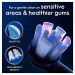 Oral B Harjaspää iO Gentle Care Musta 6kpl Oral B Harjaspää iO Gentle Care Musta 6kpl