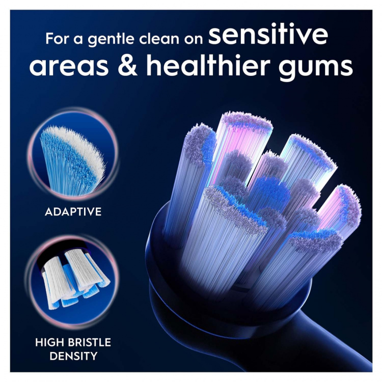 Oral B Harjaspää iO Gentle Care Musta 6kpl Oral B Harjaspää iO Gentle Care Musta 6kpl