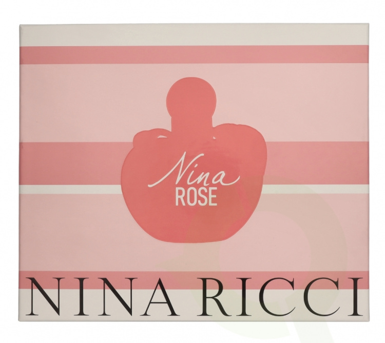 Nina Ricci Nina Rose Les Belles De Nina Giftset 125 ml Edt Spray 50ml/Body Lotion 75ml