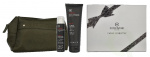 Collistar Uomo Set 325 ml Toning Shower Gel 250 ml / Mini Perfect-Adherence Shaving Foam 75 ml / Pouch