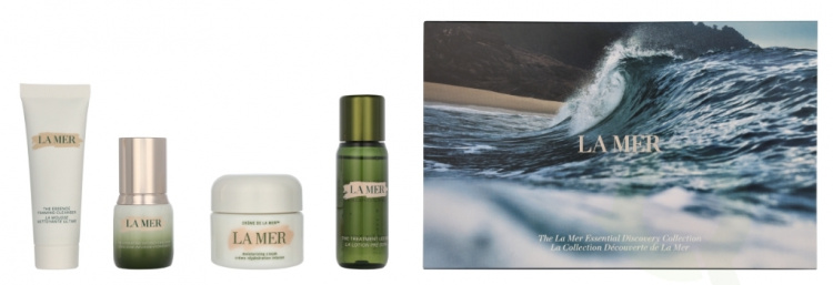 La mer Essential Discovery Collection Giftset 105 ml Creme 30ml/Foaming Cleanser 30ml/Treatment Lotion 30ml/Hydrating Infused Emulsion 15ml