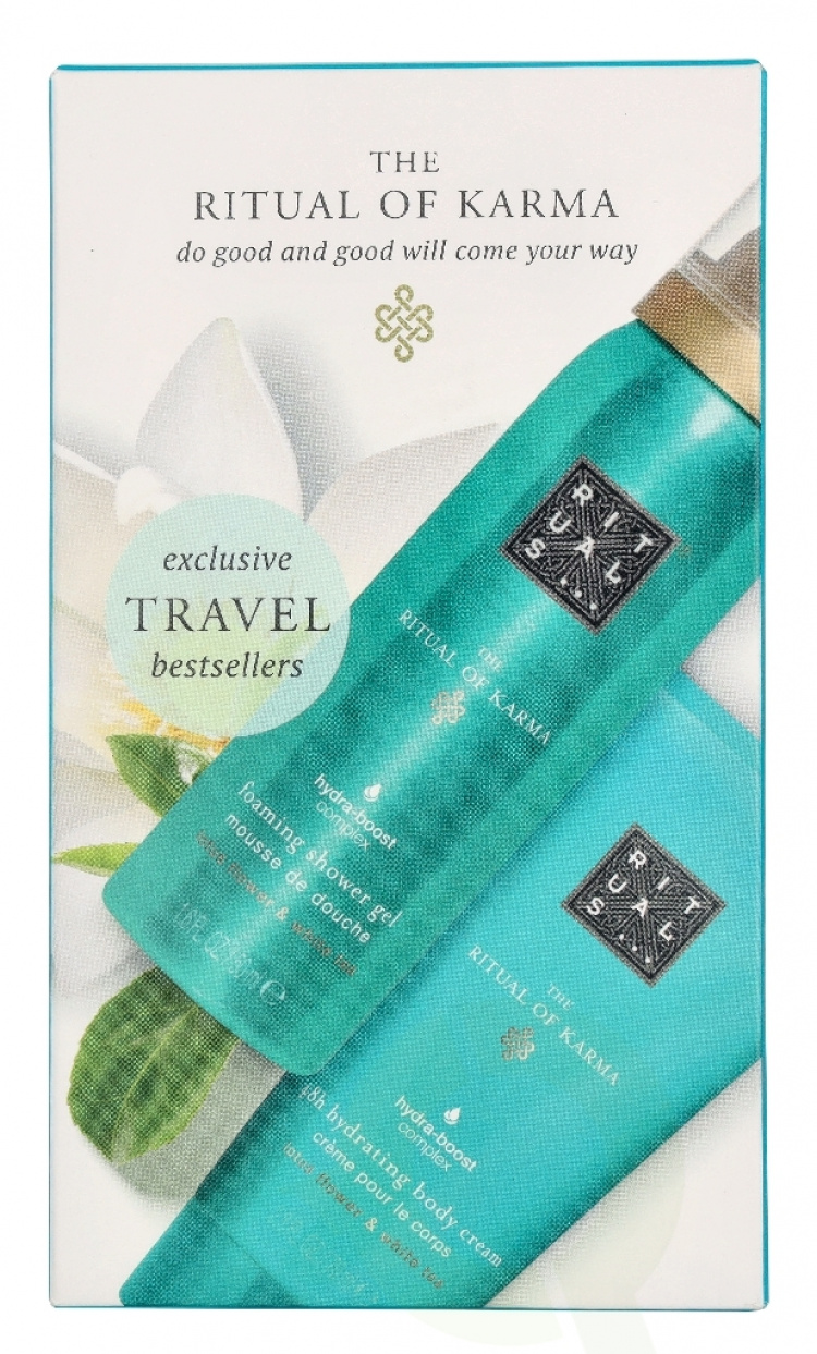 Rituals Karma Giftset 120 ml 48h Hydrating Body Cream 70 ml/Foaming Shower Gel 50 ml