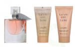 Lancome La Vie Est Belle Giftset 130 ml Edp Spray 30ml/Shower Gel 50ml/Body Lotion 50ml