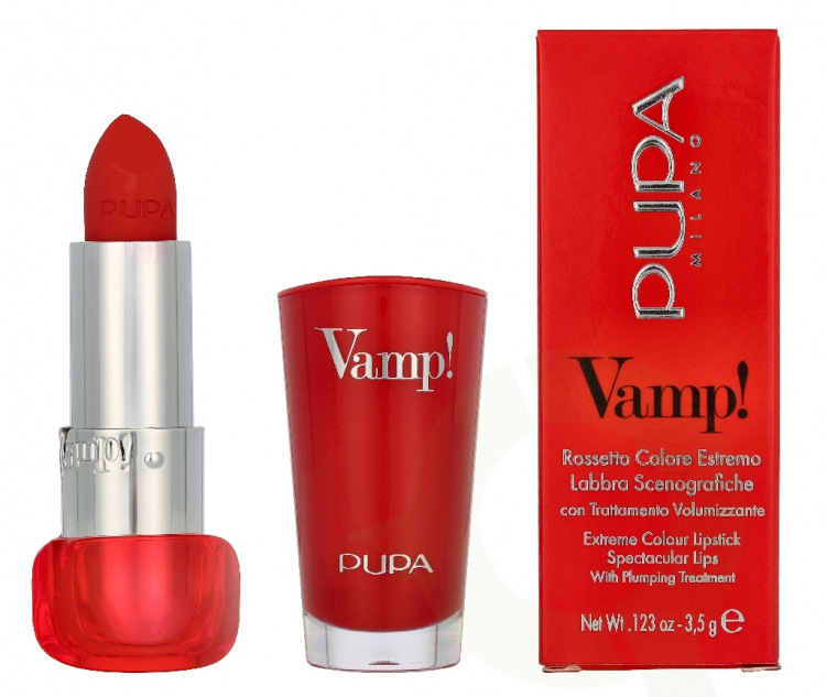 Pupa Milano Pupa Vamp! Extreme Colour Lipstick 3.5 g #304 Red Flame