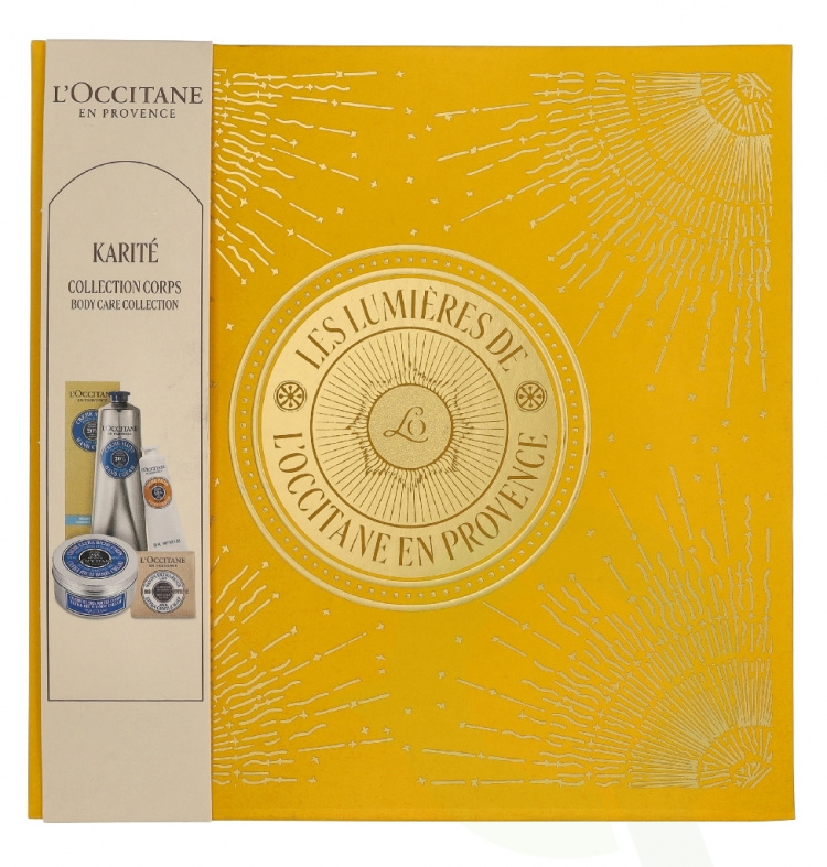 L\'Occitane Shea Butter Body Xmas Giftset 430 ml Hand Cream 150ml/Body Cream 200ml/Hand Cream 30ml/Shea Soap 50g