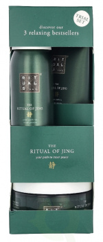Rituals Jing Trial Set 245 ml Body Scrub 125g/Foaming Shower Gel 50ml/Body Cream 70ml