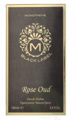 Monotheme Venezia Monotheme Black Label Rose Oud Edp Spray 100 ml