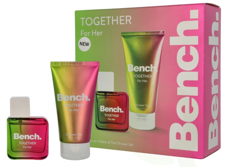Bench Together For Her Giftset 105 ml Edt Spray 30ml/Shower Gel 75ml