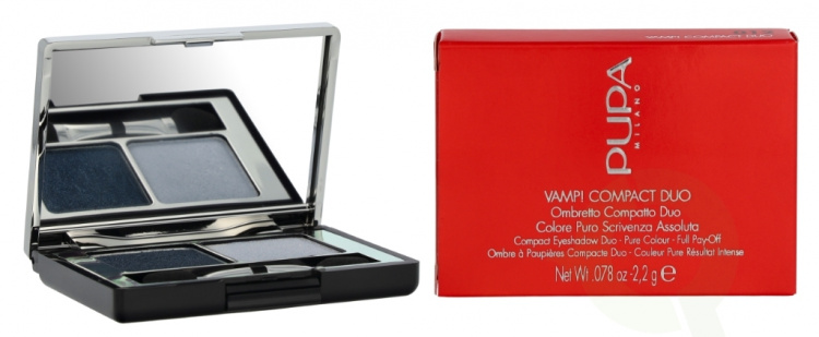 Pupa Milano Pupa Vamp! Compact Duo Eyeshadow 2.2 g #012 Magnetic Blue