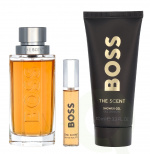 Hugo Boss The Scent Him Set 210 ml Edt Spray 100ml/Shower Gel 100ml/Edt Spray 10ml