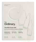 The Ordinary The Mini Icons Set 130 ml Glycolic Acid Exfoliating Toner 100ml/Niacinamide 15ml/Hyaluronic Acid 15ml/4 Cotton Pads/Mesh Pouch