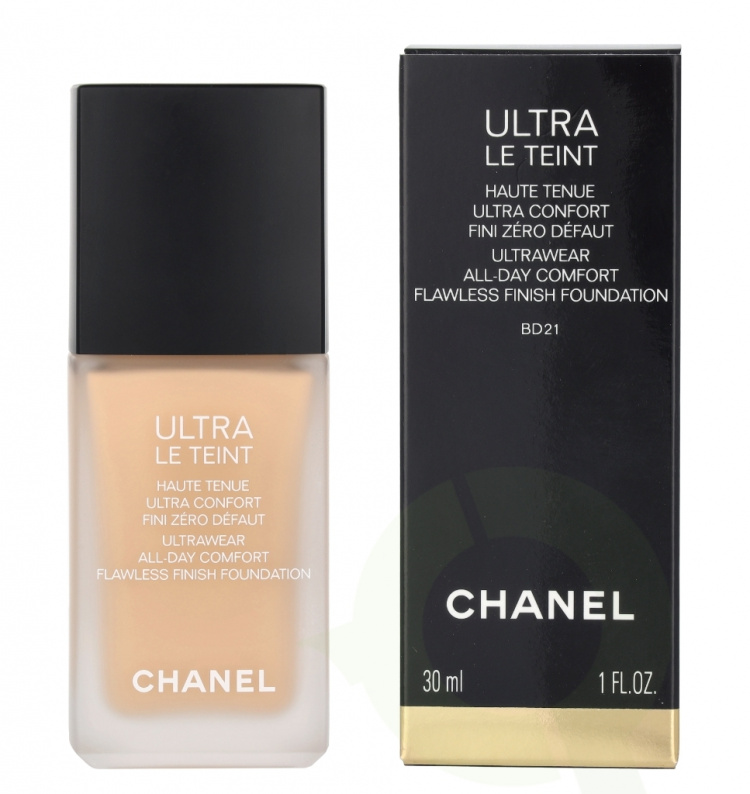 Chanel Ultra Le Teint Flawless Finish Fluid Foundation 30 ml BD21