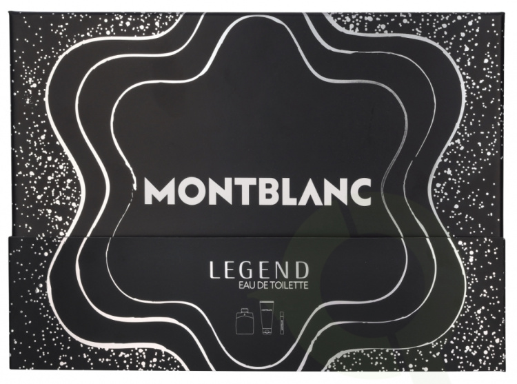 Mont Blanc Legend Pour Homme Giftset 207.5 ml Edt Spray 100ml/Edt Spray 7.5ml/Shower Gel 100ml
