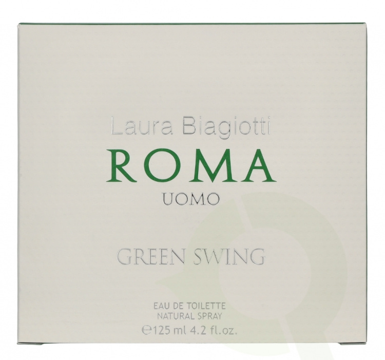 Laura Biagiotti Roma Uomo Green Swing Edt Spray 125 ml