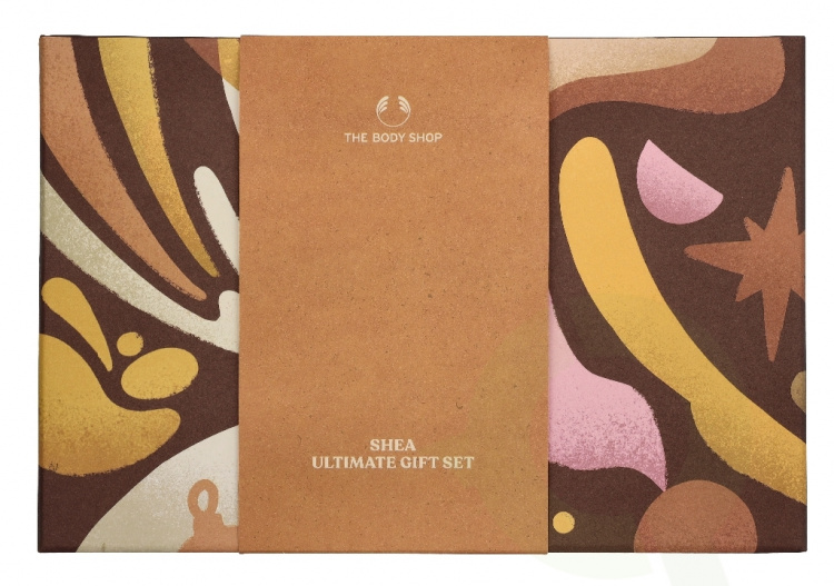 The Body Shop G4 Large Shea Giftset 730 ml Body Butter 200ml/Body Lotion 250ml/Shower Cream 250ml/Hand Cream 30ml
