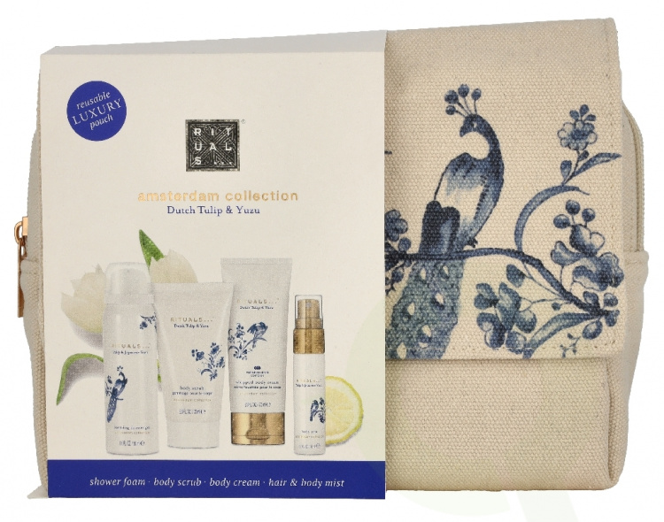 Rituals Amsterdam Collection Medium Giftset 210 ml Shower Gel 50ml/Body Cream 70ml/Body Scrub 70ml/Hair and Body Mist 20ml
