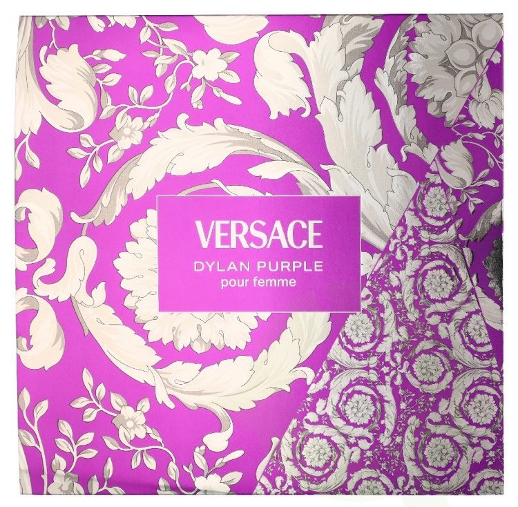 Versace Dylan Purple Giftset 80 ml Edp Spray 30ml/Body Lotion 50ml