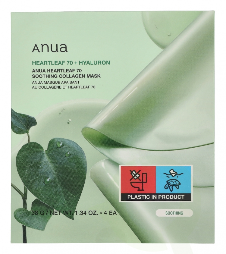 Anua Heartleaf 70 Soothing Collagen Mask 38 g