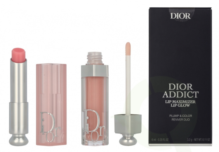 Christian Dior Dior Addict Lip Maximizer & Lip Glow Balm Duo 9.2 ml #001 Pink 3,2g/#001 Pink 6ml