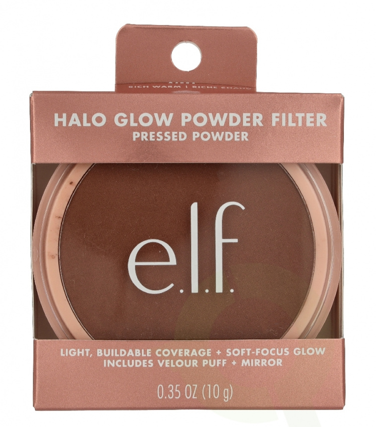 Elf Cosmetics Elf Halo Glow Powder Filter Pressed Power 10 g Rich Warm