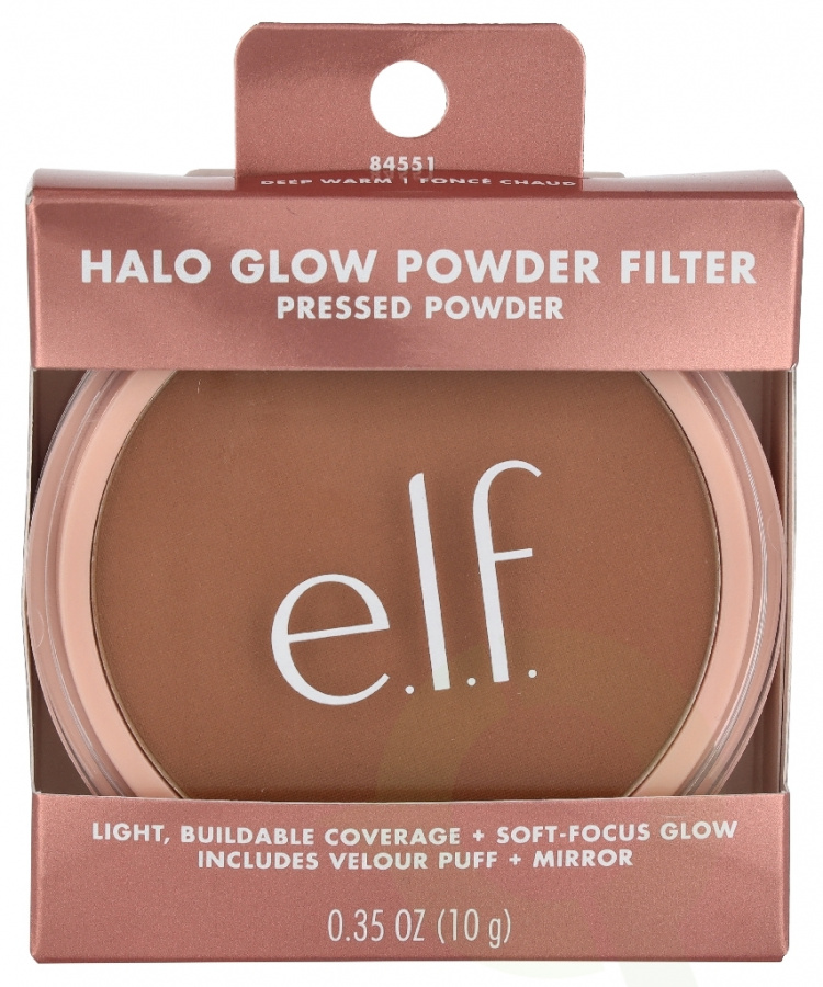 Elf Cosmetics Elf Halo Glow Powder Filter Pressed Power 10 g Deep Warm