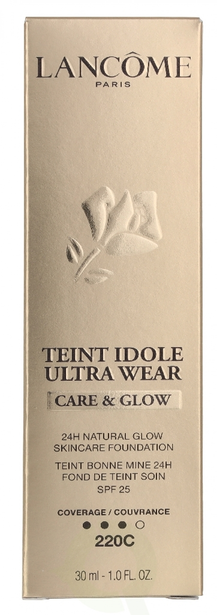 Lancome Teint Idole Ultra Wear Care & Glow #220C Foundation 30 ml