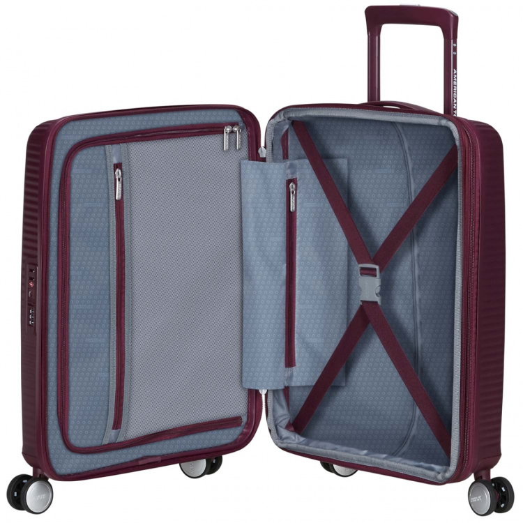 American Tourister Kabinväska Soundbox 55 Wild Cherry
