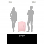 American Tourister Resväska Soundbox 77 Large Pastel Pink