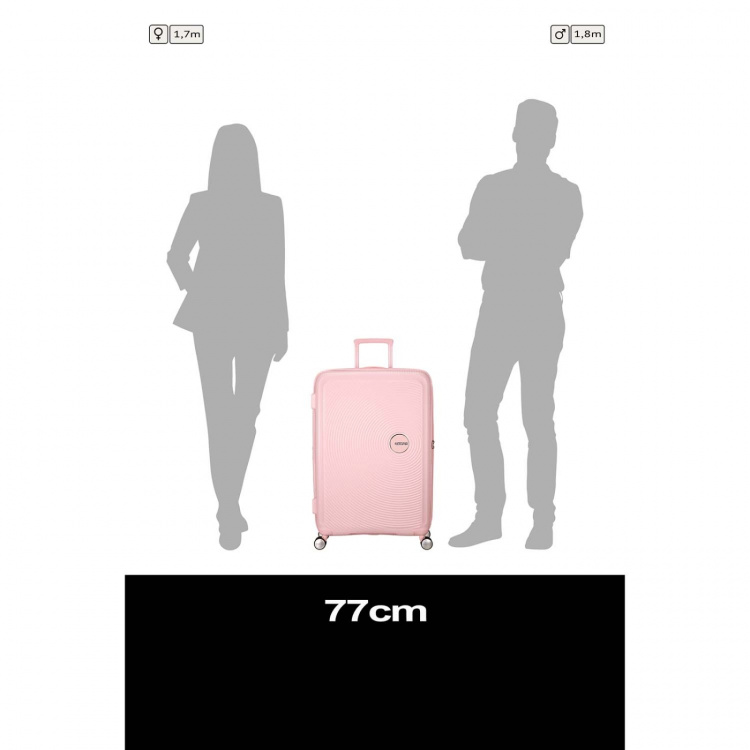 American Tourister Resväska Soundbox 77 Large Pastel Pink