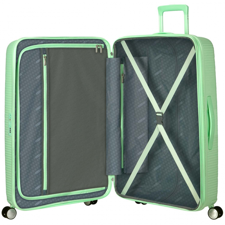 American Tourister Resväska Soundbox 77 Large Pastel Green