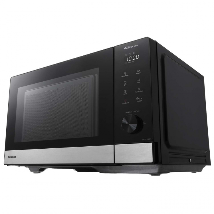 Panasonic Mikrovågsugn 29L 1000W Rostfri NN-GD38QSEPG