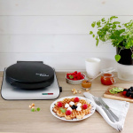 Åviken Våffeljärn 907.2 Keramiskt, Silver