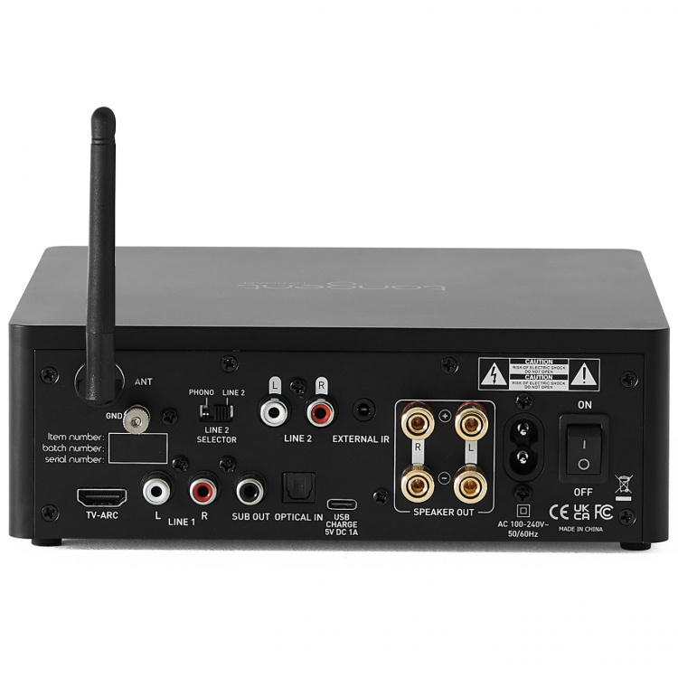 Tangent Förstärkare BT Phono HDMI Ampster BT III Svart