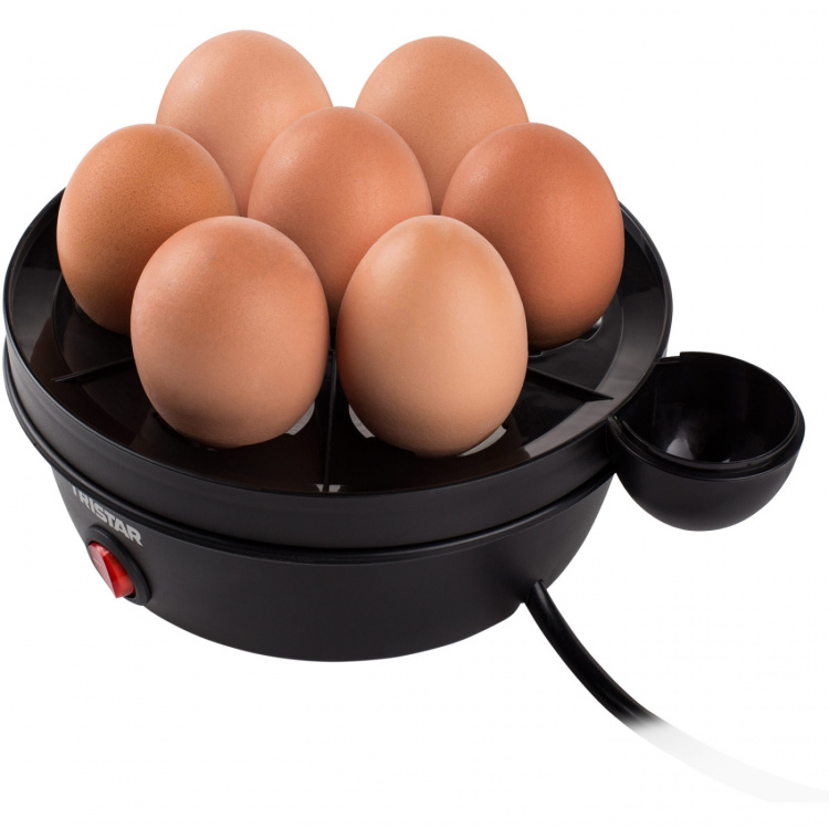 Tristar Äggkokare upp till 7ägg Rostfritt lock 350W