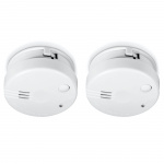 Alecto Mini-savunilmaisin 5 vuoden paristolla 2-pack Valkoinen