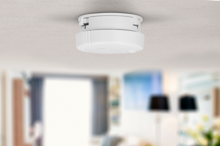 Alecto Mini-savunilmaisin 5 vuoden paristolla 2-pack Valkoinen