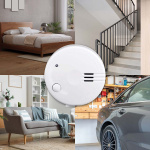 Alecto Mini-savunilmaisin 5 vuoden paristolla 2-pack Valkoinen